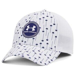 Under Armor Iso-chill Driver Mesh M 1369804 103 – S/M, White, Navy blue