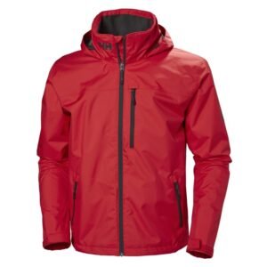 Helly Hansen Crew Hooded Jacket M 33875 162 – L, Red