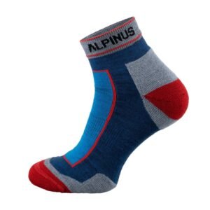 Alpinus Sveg Low FI18451 socks – 43-46, Blue, Gray/Silver