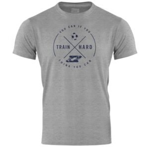 T-shirt Zina Classic Train Hard M 02093-014 – M, Gray/Silver