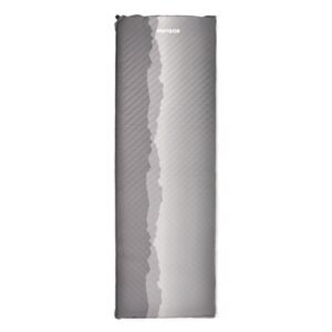 Meteor 16433 self-inflating mat – uniw, Gray/Silver