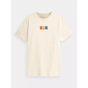 Outhorn M OTHSS23TTSHM458-11S T-shirt – M, Beige/Cream