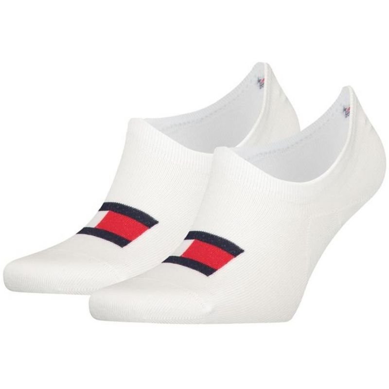 Tommy Hilfiger Footie Flag Socks 701223928 003 – 43-46, White