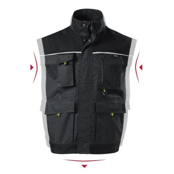 Rimeck Ranger M MLI-W5494 ebony gray vest