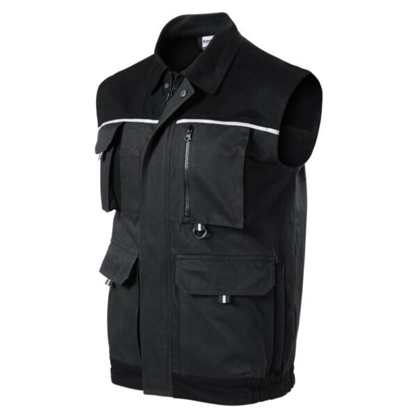 Rimeck Woody M MLI-W5294 ebony gray vest – 52/54, Graphite