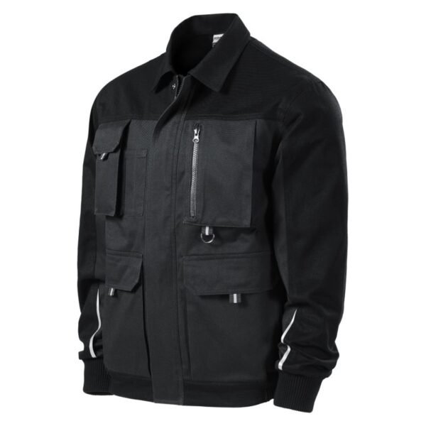 Rimeck Woody M MLI-W5194 ebony gray jacket – 52/54, Gray/Silver