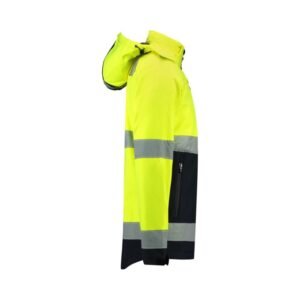 Rimeck Bi-color EN ISO 20471 Softshell Jacket M MLI-T5297 fluorescent yellow – 3XL, Yellow