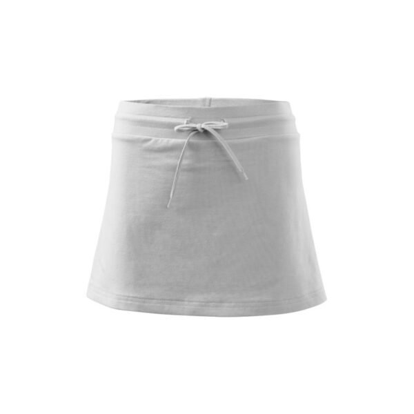 Malfini Two in one W MLI-60400 white skirt