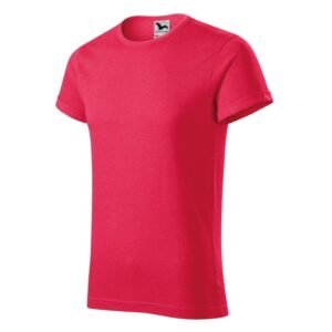 Malfini Fusion M MLI-163M7 T-shirt, red melange – 3XL, Red