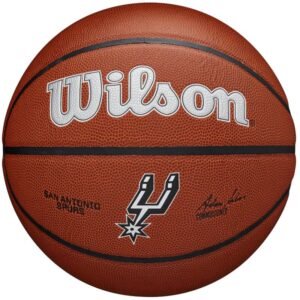 Wilson Team Alliance San Antonio Spurs Ball WTB3100XBSAN – 7, Brown