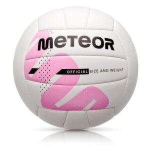 Meteor 16451 volleyball – uniw, White, Pink