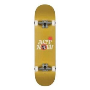 Globe Completes G1 Act Now Mustard Skateboard 10525404 – N/A, Orange