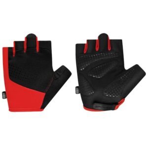 Spokey Avare MM BK/RD cycling gloves SPK-941080 – M, Black