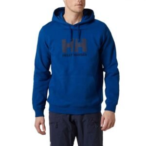 Helly Hansen Logo Hoodie M 33977-606 – L, Navy blue