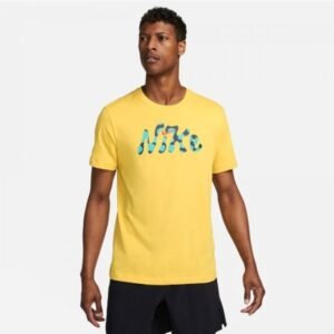 Nike DF M T-shirt FJ2367-709 – L, Yellow