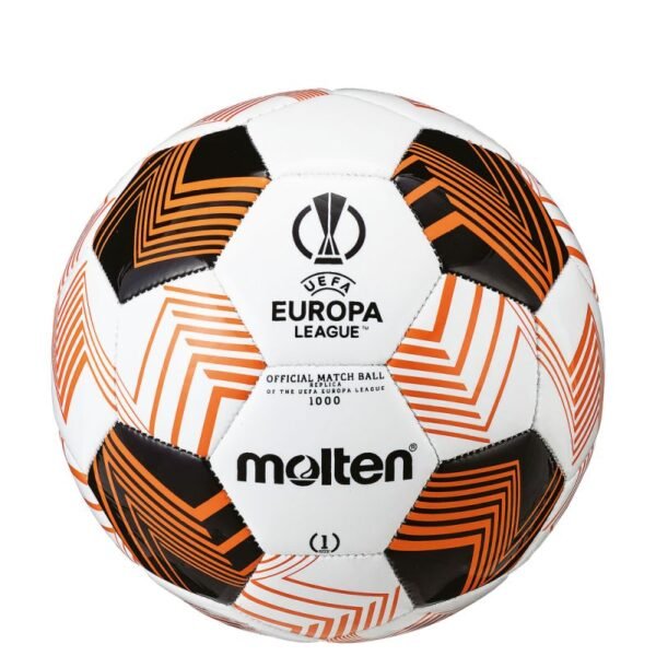 Football Molten UEFA Europa League 2023/24 replica F1U1000-34 – N/A, White, Orange