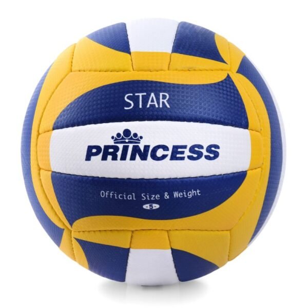 SMJ sport Princess STAR 5 volleyball ball – N/A, White, Blue, Yellow