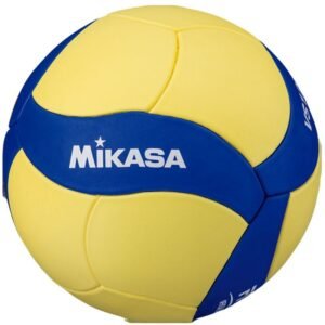 Mikasa VS123W SL volleyball ball – 5, Blue, Yellow