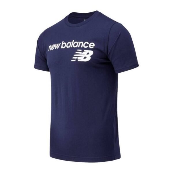 New Balance SS NB Classic Core Logo T-shirt TE PGM M MT03905PGM – M, Navy blue