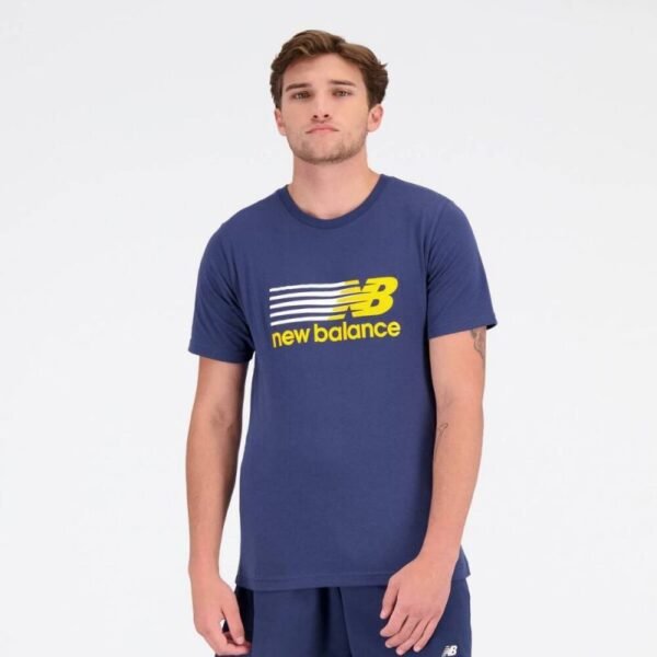 New Balance Top Nb Sport Core Plus Graphic T-shirt NNY M MT23904NNY – M, Navy blue