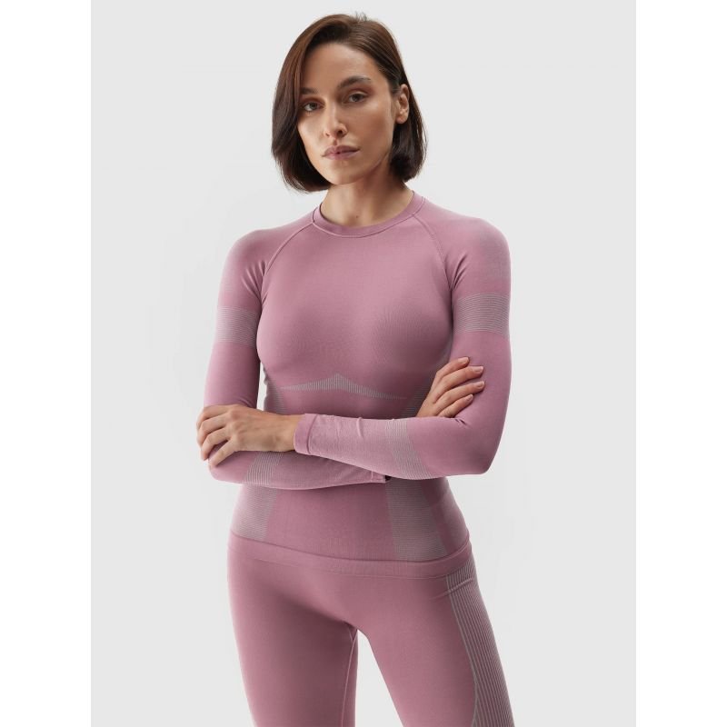 Thermoactive Sweatshirt 4F F113 W 4FAW23USEAF113 53S – M/L, Pink