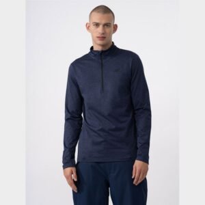 Thermoactive sweatshirt 4F M 4FAW23UBRUM036 30M – M, Navy blue