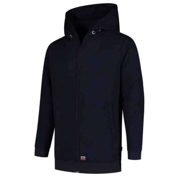 Tricorp Hooded Sweat Jacket Washable 60°CM MLI-T44T8 – 2XL, Navy blue