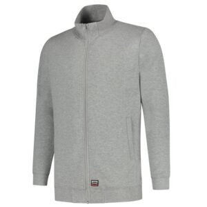 Tricorp Sweat Jacket Washable 60 °CM MLI-T45TG – L, Gray/Silver