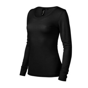 Malfini Premium Merino Rise LS T-shirt MLI-16001 – 2XL, Black