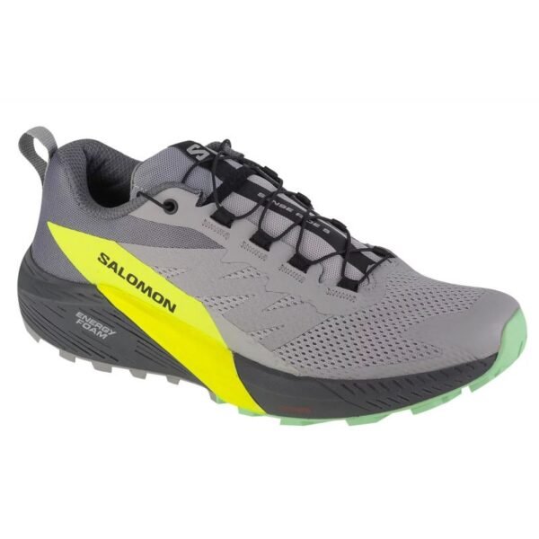 Salomon Sense Ride 5 M 471442 running shoes – 42, Gray/Silver