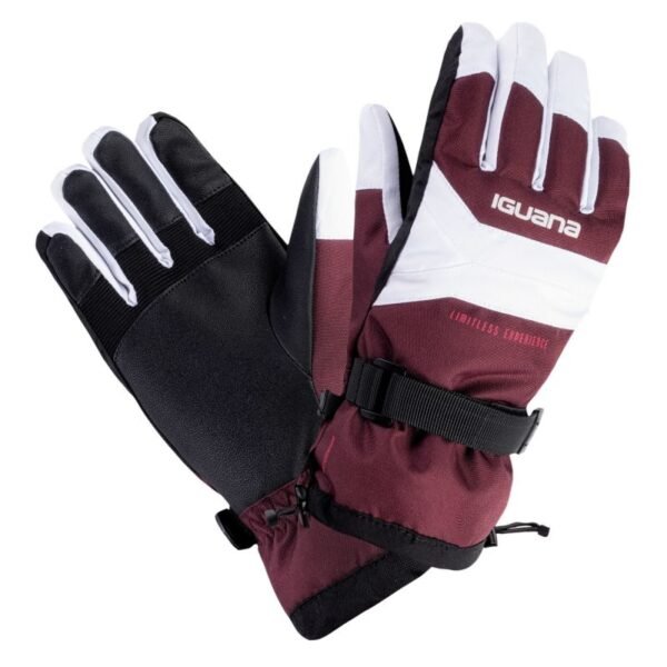 Iguana Alessia W winter gloves 92800553823 – S/M, Black