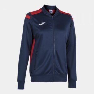Joma Championship VI Zip Sweatshirt W 901267.336 – S, Red, Navy blue