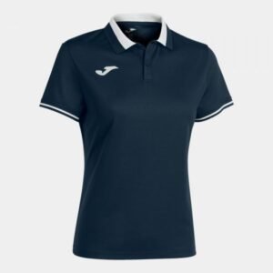 Joma Championship VI Short Sleeve Polo T-shirt W 901272.332 – M, White, Navy blue