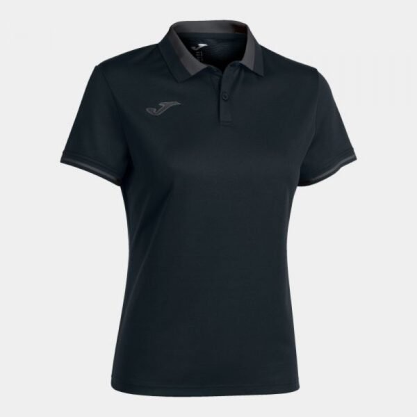 Joma Championship VI Short Sleeve Polo T-shirt W 901272.110 – M, Black