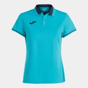 Joma Championship VI Short Sleeve Polo T-shirt W 901272.013 – 2XS, Navy blue, Blue