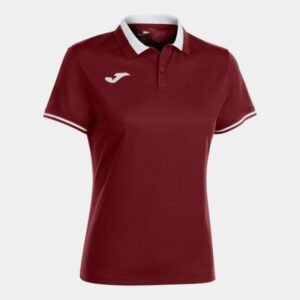 Joma Championship VI Short Sleeve Polo T-shirt W 901272.672 – 2XS, Red