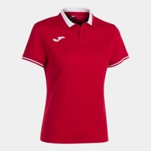 Joma Championship VI Short Sleeve Polo T-shirt W 901272.602 – XL, Red