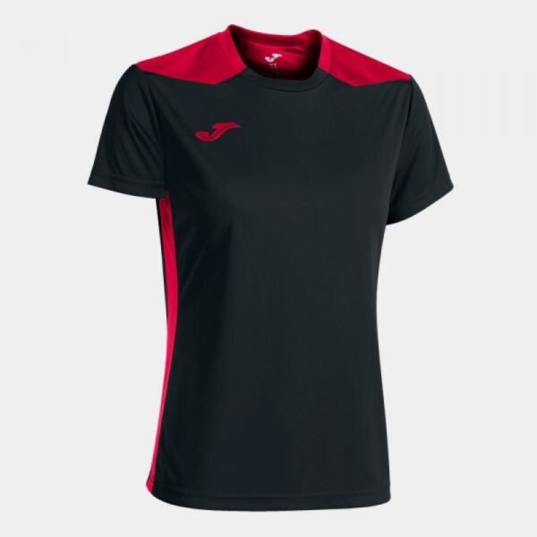 Joma Championship VI Short Sleeve T-shirt W 901265.106 – L, Black