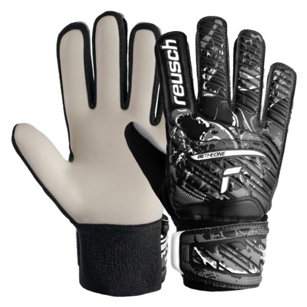 Reusch Attrakt Starter Solid M 53 70 514 7700 goalkeeper gloves – 8, Black