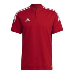 Adidas Condivo 22 M H44107 polo shirt – L (183cm), Red
