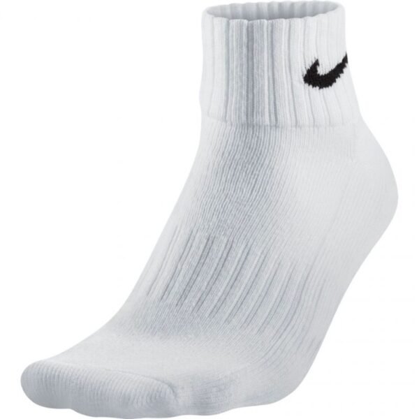 Nike Value Cotton Quarter 3pary M SX4926 101 Socks – 38-42, White