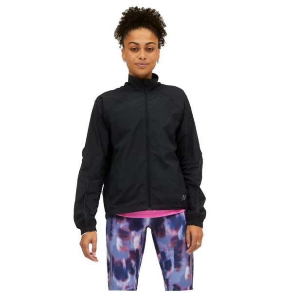 New Balance Impact Run Packable Jacket W WJ21264BK – S, Black