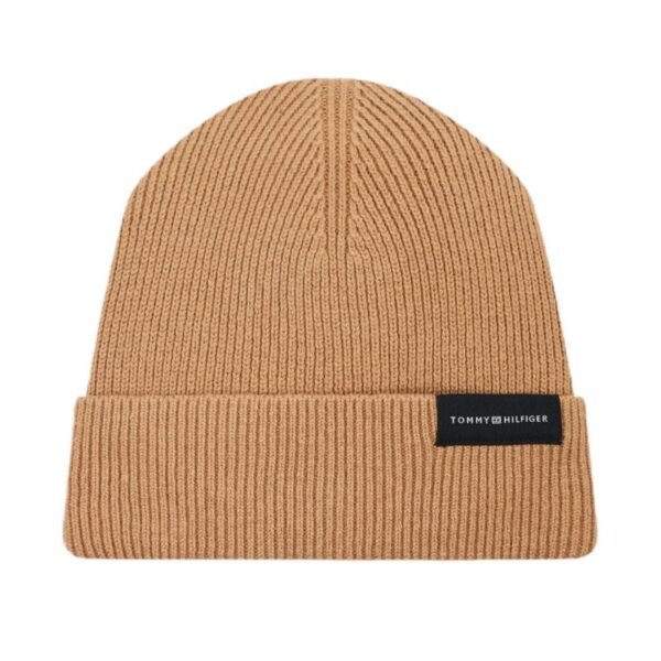 Tommy Hilfiger Uptown Wool Beanie AM0AM07865 – uniw, Beige/Cream