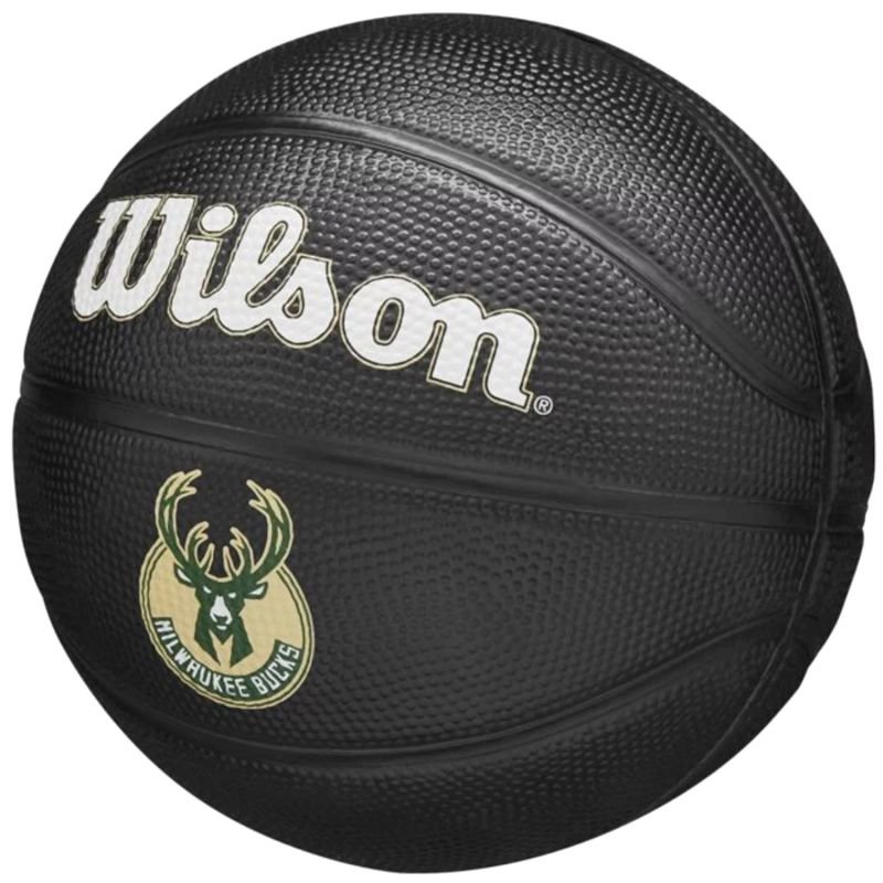Wilson Team Tribute Milwaukee Bucks Mini Ball WZ4017606XB basketball