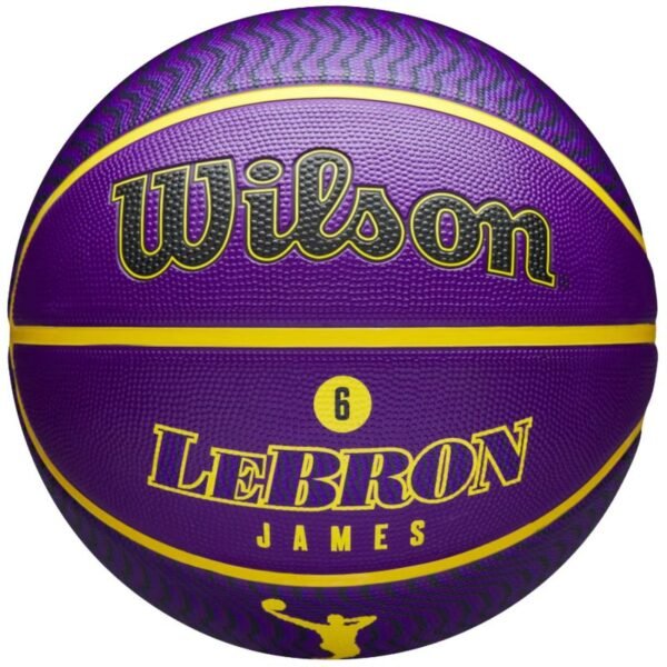 Wilson NBA Player Icon LeBron James Outdoor Ball WZ4027601XB – 7, Violet