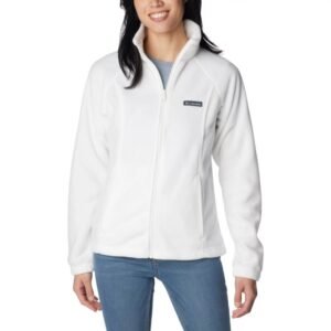 Columbia Benton Springs Full Zip Fleece Sweatshirt W 1372111125 – L, White