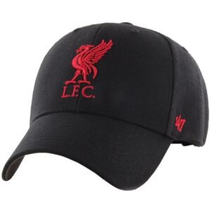 47 Brand MVP Liverpool FC Cap EPL-MVP04WBV-BKA – one size, Black