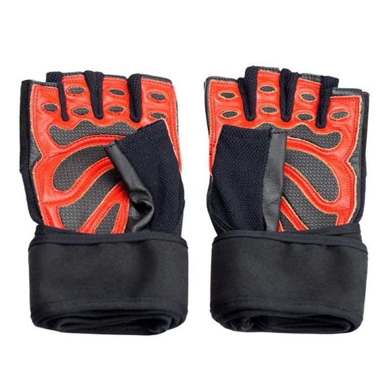 Black / Red HMS RST01 gym gloves