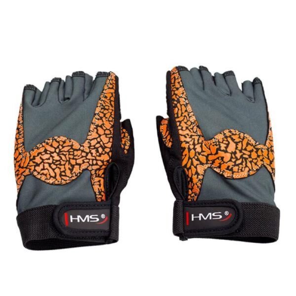 Gloves for the gym Oragne / Gray W HMS RST03 rM – N/A, N/A