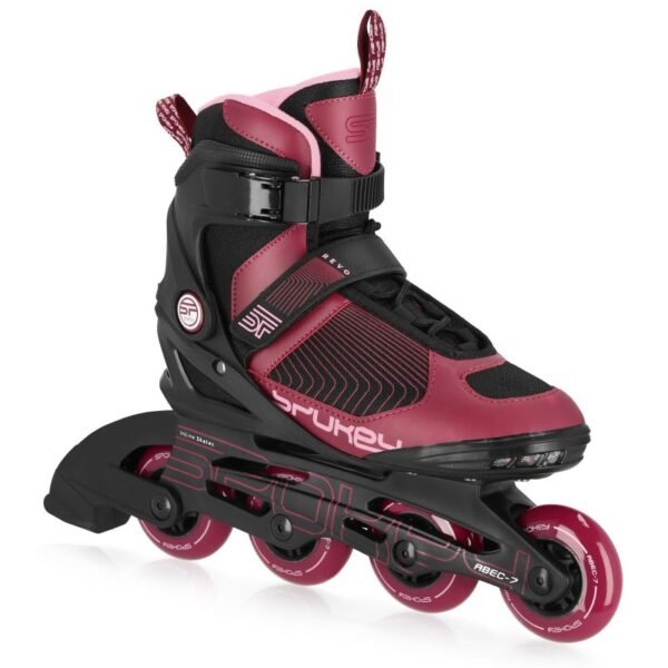 Spokey Revo BK/PK SPK-929598 roller skates, year 40 – 40, Black